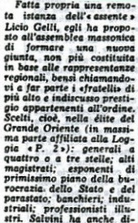il ritaglio de Il Giornale del 21/03/1978