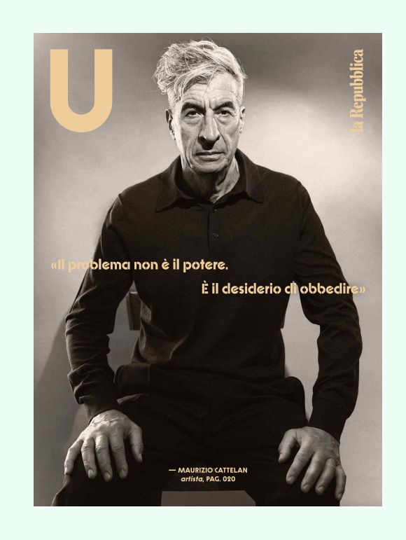 la copertina della rivista di La Repubblica